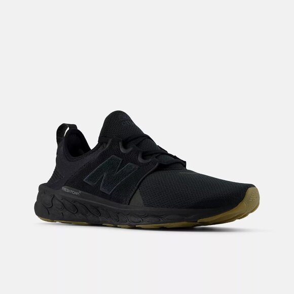 Fresh Foam X Cruz v3 Men Shoes Color Black with Gum - Picture 2 of 4